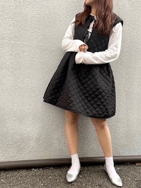 「フォロー、イイネ、お気に入り登録お願いします♡」｜「アイテム（バレエシューズ）」を使った、sshuuさん（レディース・154cm）の夏コーディネート