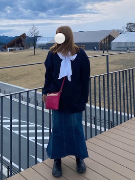 「フォロー、イイネ、お気に入り登録お願いします♡」｜「アイテム（ジャケット/アウター）」を使った、sshuuさん（レディース・153cm）の春コーディネート