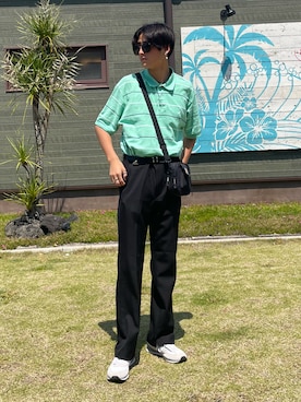 うーくんさん（メンズ・182cm）の春コーディネート