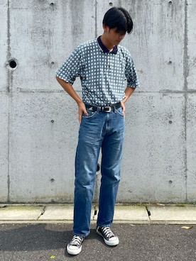 うーくんさん（メンズ・182cm）の夏コーディネート