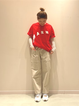 「adidas by Stella McCartney（アディダスバイステラマッカートニー）のアイテム（シューズ）」を使った、yukkoさん（レディース・155cm）の秋コーディネート