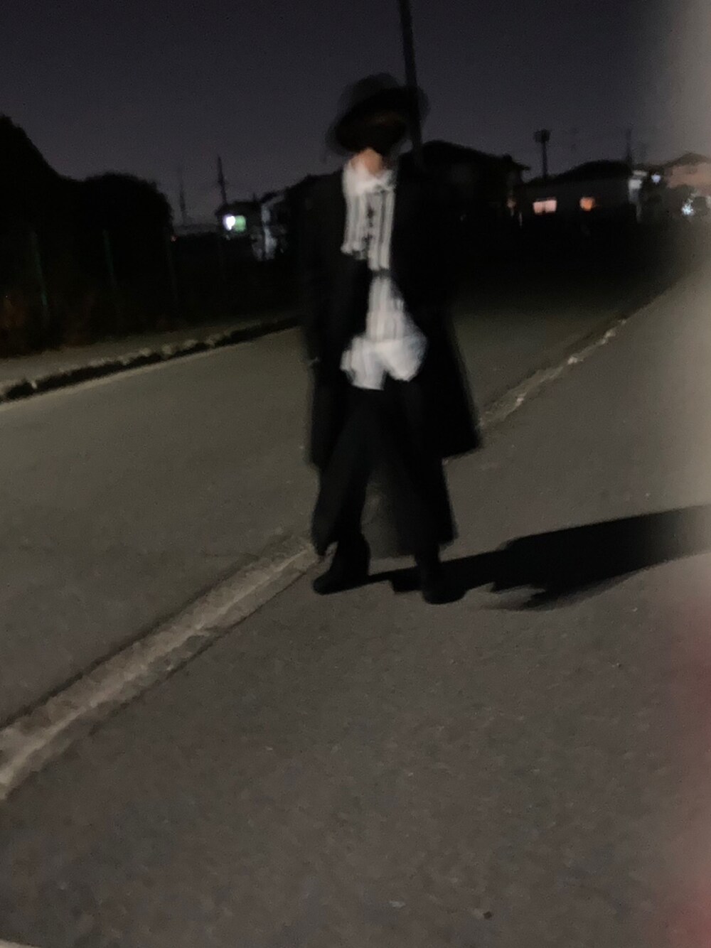 「ヨウジヤマモト、yohjiyamamoto、ootd、Random Identities、ドリスヴァンノッテン」｜「Yohji Yamamoto POUR HOMMEのアイテム（パンツ、ブラック系）」を使った、wサメ握り一貫さん（メンズ・178cm）の春コーディネートの1枚目の写真