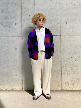 「ARMY TWILL（アーミーツイル）のアイテム（Tシャツ/カットソー）」を使った、kobaさん（メンズ・170cm）の春コーディネート