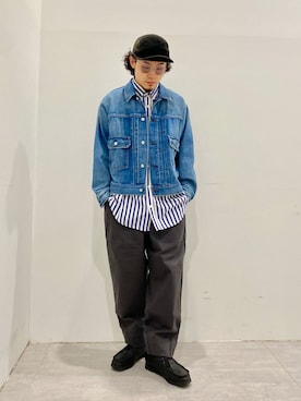 「relume」｜kobaさん（メンズ・170cm）の秋コーディネート