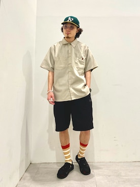 「ソックス×サンダル」｜kobaさん（メンズ・170cm）の春コーディネート