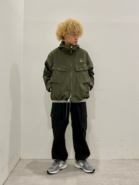 「SIERRA DESIGNS（シェラデザイン）のアイテム（マウンテンパーカー）」を使った、kobaさん（メンズ・170cm）の春コーディネート