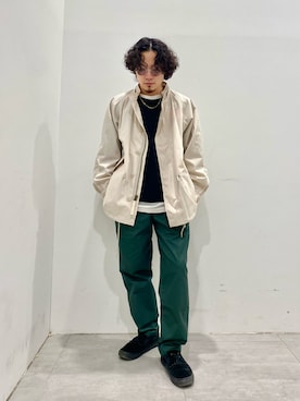 「JOURNAL STANDARD relume（ジャーナルスタンダード　レリューム）のアイテム（モッズコート）」を使った、kobaさん（メンズ・170cm）の冬コーディネート