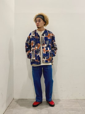 「JOURNAL STANDARD relume（ジャーナルスタンダード　レリューム）のアイテム（ノーカラージャケット）」を使った、kobaさん（メンズ・170cm）の冬コーディネート