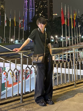 「stein（シュタイン）のアイテム」を使った、reiさん（メンズ・172cm）の春コーディネート