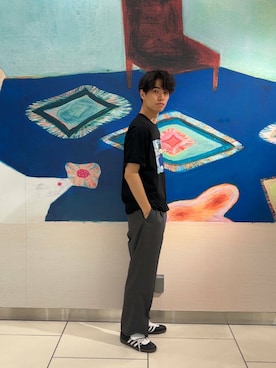 「大学生コーデ」｜ハルさん（メンズ・183cm）の夏コーディネート