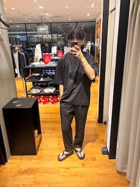 「大学生コーデ」｜ハルさん（メンズ・183cm）の夏コーディネート