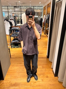 「LACOSTE（ラコステ）のアイテム」を使った、ハルさん（メンズ・183cm）の春コーディネート