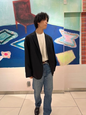 「アイテム（その他アウター）」を使った、ハルさん（メンズ・183cm）の夏コーディネート