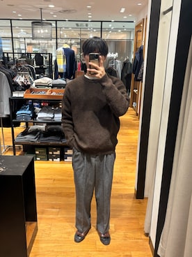 「アイテム（その他アウター）」を使った、ハルさん（メンズ・183cm・20代）の冬コーディネート