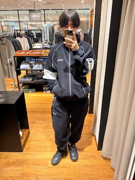 「アイテム（ブルゾン）」を使った、ハルさん（メンズ・183cm）の秋コーディネート