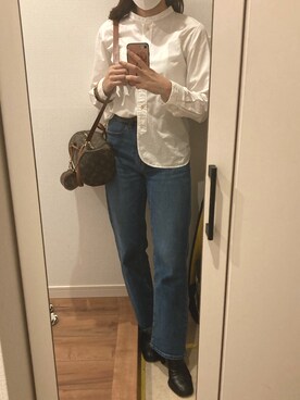 「miista（ミスタ）のアイテム」を使った、momokahaoasisuさん（レディース・161cm）の秋コーディネート