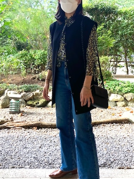 「Bijou R.I （ビジューアールアイ）のアイテム」を使った、momokahaoasisuさん（レディース・161cm）の秋コーディネート