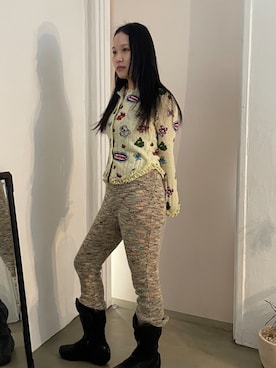 「korean」｜mindurownbiznizさん（レディース・160cm）の冬コーディネート