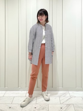 「インディヴィ」｜「アイテム（ワンピース/ドレス）」を使った、kanaさん（レディース・159cm）の冬コーディネート