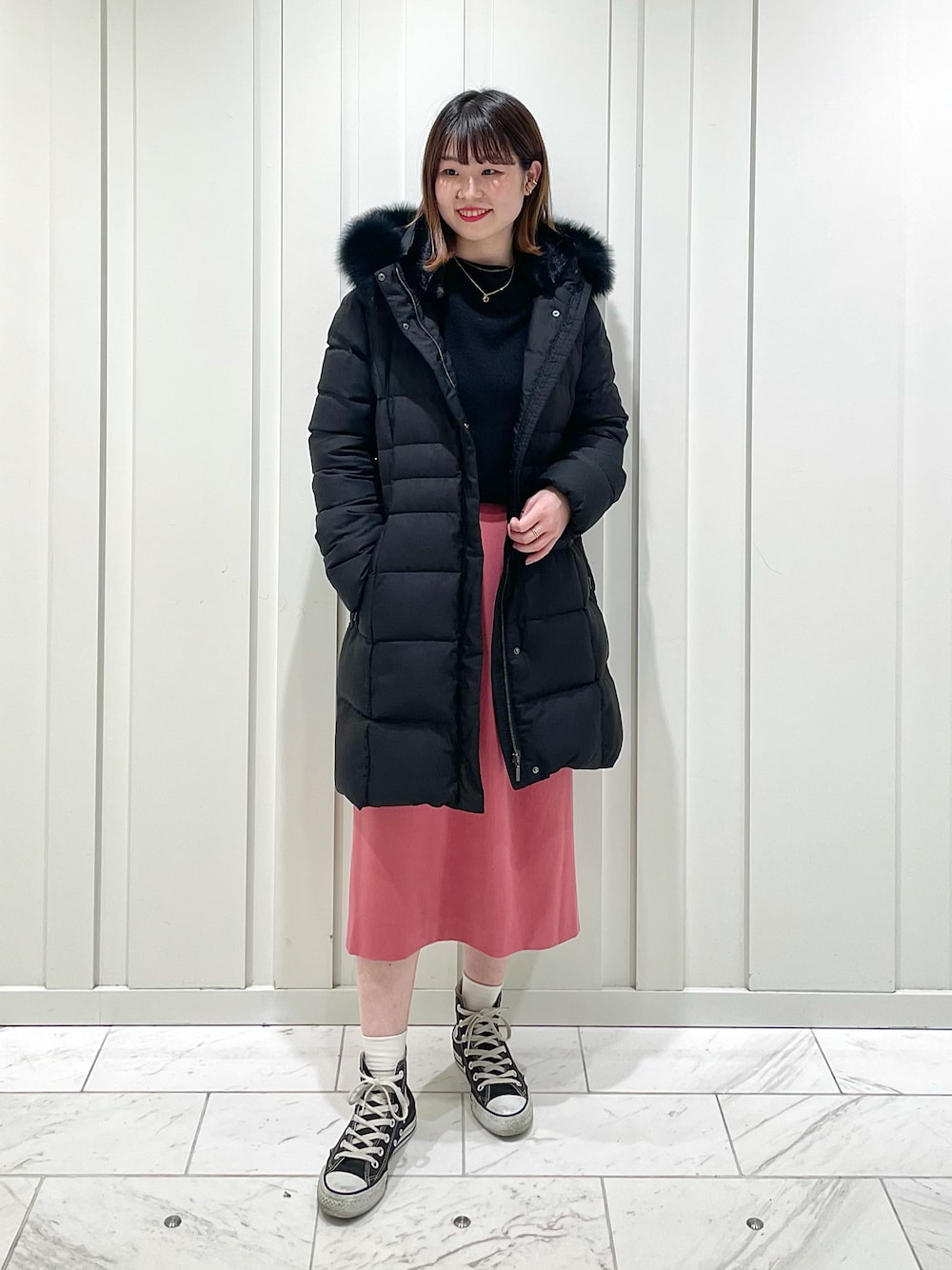 PinkyGirls ビビットピンクダウンジャケット PinkyGirls ビビットピンクダウンジャケット