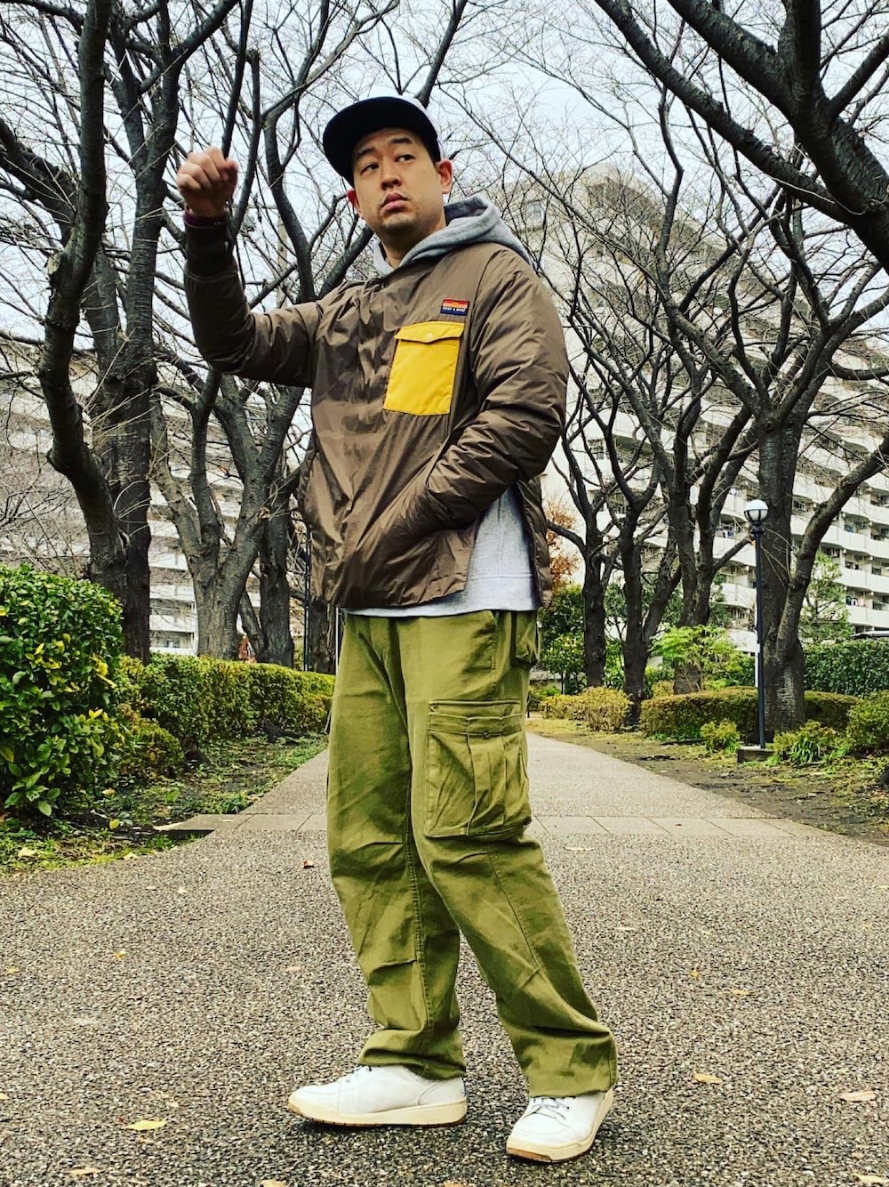 BAYFLOW S＆N 河田ダウン プルオーバー ジャケット Mサイズ