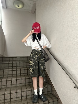 桃さん（レディース・164cm）の夏コーディネート