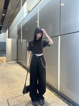 桃さん(レディース・164cm)の夏コーディネート