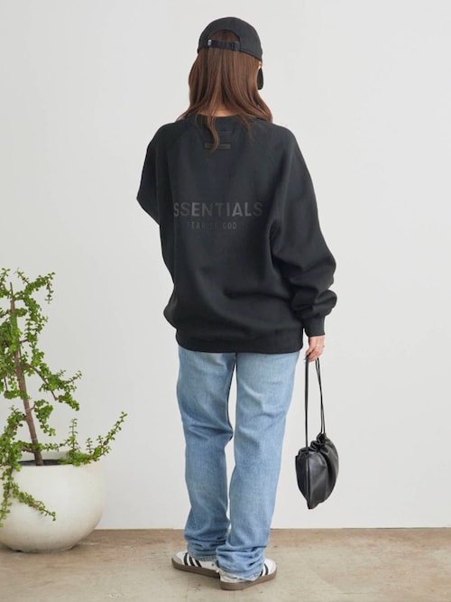 セール】FOG ESSENTIALS/エッセンシャルズ BACK LOGO CREW SWEAT