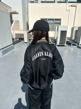 「Calvin Klein（カルバン・クライン）のアイテム」を使った、桃さん（レディース・164cm）の春コーディネート