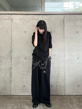 「FOG ESSENTIALS（エフオージーエッセンシャルズ）のアイテム」を使った、桃さん（レディース・164cm）の夏コーディネート
