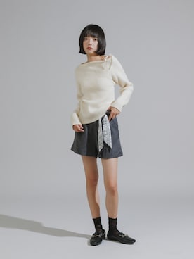 桃さん（レディース・164cm）の秋コーディネート