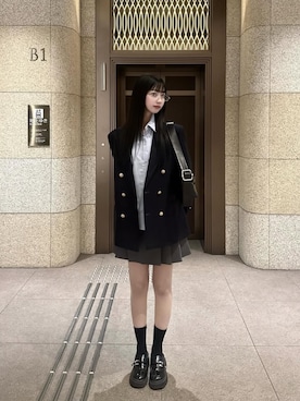 桃さん（レディース・164cm）の秋コーディネート