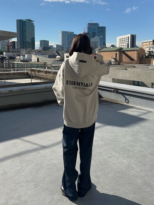 セール】FOG ESSENTIALS/エッセンシャルズ BACK LOGO SWEAT HOODIE