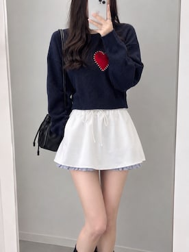 迎 稀羅莉さん(レディース・160cm)の秋コーディネート