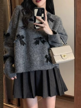 桃さん(レディース・164cm)の秋コーディネート