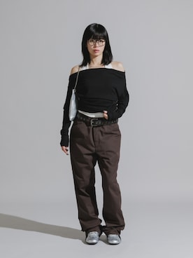 桃さん（レディース・164cm）の秋コーディネート