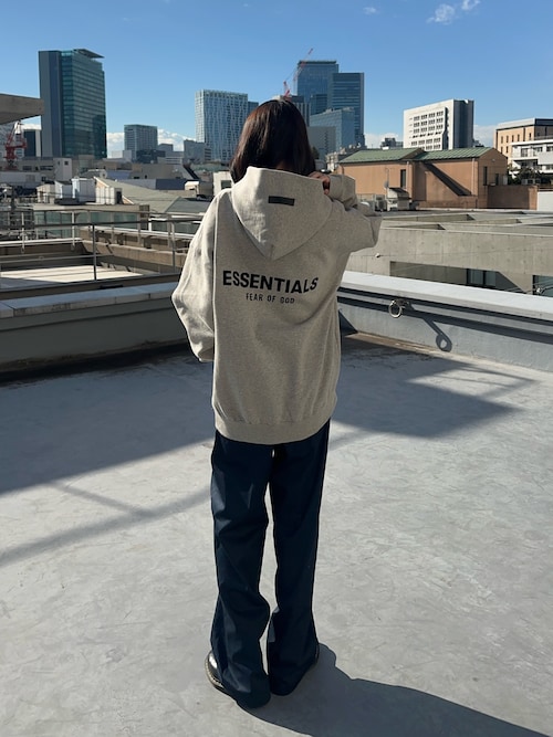 セール】FOG ESSENTIALS/エッセンシャルズ BACK LOGO SWEAT HOODIE