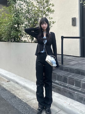 桃さん（レディース・164cm）の秋コーディネート