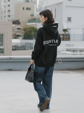 桃さん（レディース・164cm）の冬コーディネート