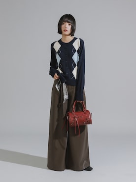 桃さん（レディース・164cm）の秋コーディネート