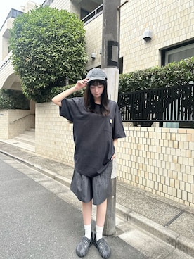 桃さん（レディース・164cm）の夏コーディネート