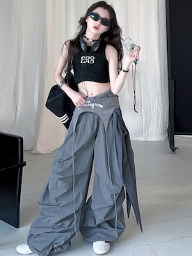 桃さん(レディース・164cm)の秋コーディネート