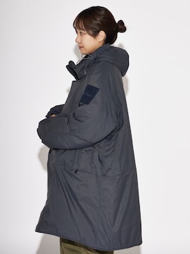 「アイテム（ダウンジャケット/コート）」を使った、桃さん（レディース・164cm）の秋コーディネート