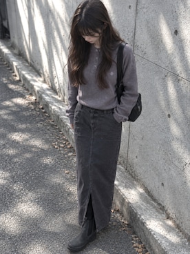「Columbia（コロンビア）のアイテム」を使った、迎　稀羅莉さん（レディース・160cm）の秋コーディネート