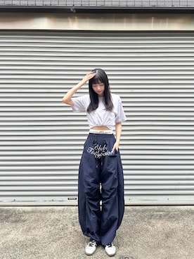 「アイテム（パンツ）」を使った、桃さん（レディース・164cm・20代）の夏コーディネート
