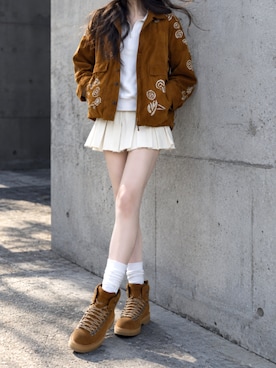 迎 稀羅莉さん(レディース・160cm)の秋コーディネート