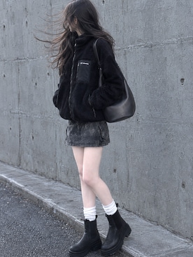 迎 稀羅莉さん(レディース・160cm)の秋コーディネート