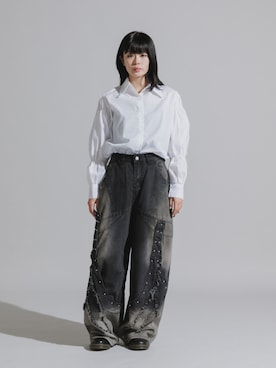 「Chick（チック）のアイテム（パンツ）」を使った、。さん（レディース・164cm）の秋コーディネート