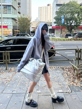 Age Factory × SUPPLIER ワッフルジップフーディ Age Factory × SUPPLIER ワッフルジップフーディ