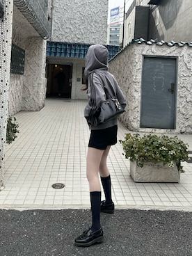 桃さん(レディース・164cm)の冬コーディネート